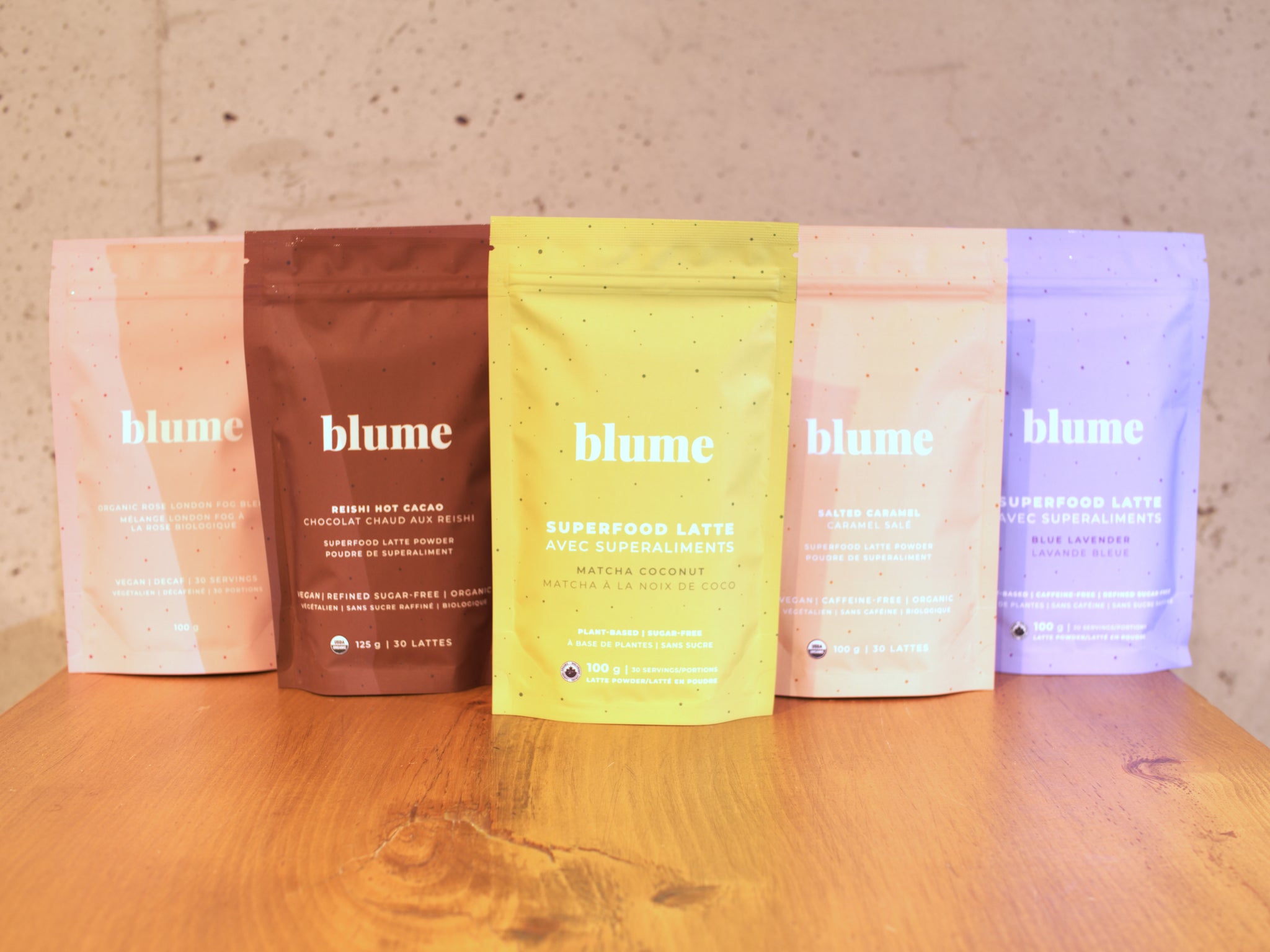 Superfood Lattes by Blume